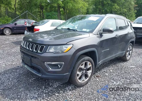 2020 Jeep Compass Limited 4X4 z USA, uszkodzony, nr VIN 3C4NJDCB3LT127453
